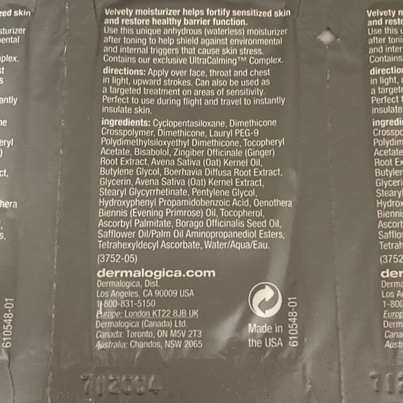 DERMALOGICA Barrier Repair Moisturizer Sample - Picture 9 of 9